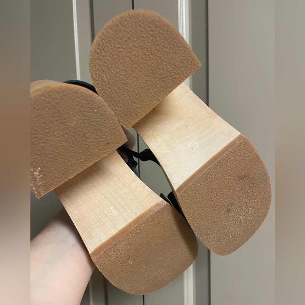 Swedish Hasbeens Clog Sandals - Picture 12 of 13
